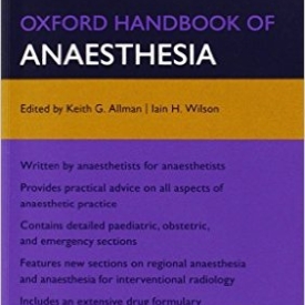 Oxford Hand book Of Anaesthesia (2nd Edition)
