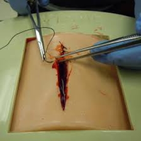 Suturing a Wound