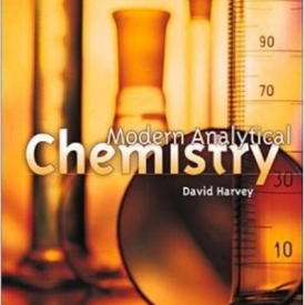 Modern Analytical Chemistry by Harvey